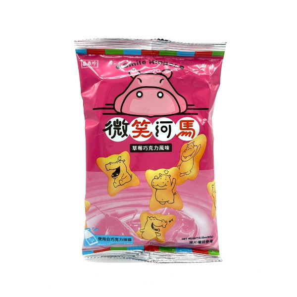 盛香珍 微笑河馬餅 60g 