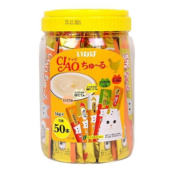 CIAO啾嚕肉泥桶(50入) 
