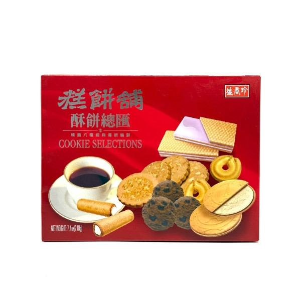 盛香珍 糕餅舖 酥餅總匯 210g 