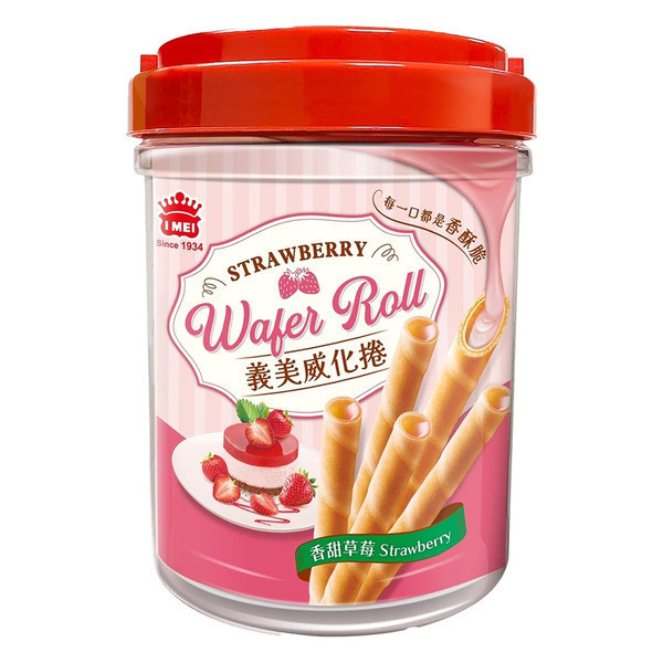 義美威化捲輕巧桶318g 