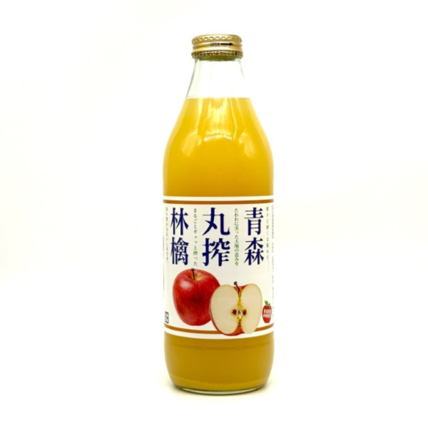 青森丸搾蘋果汁 1000ml-6瓶/箱 
