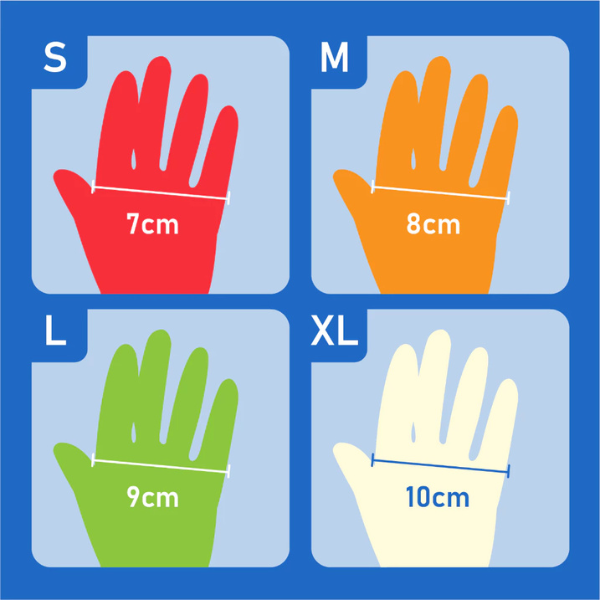 尚禾雅 家用乳膠手套 橘色 