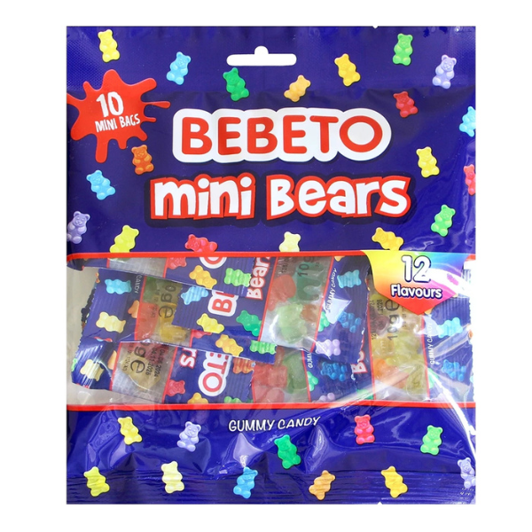 BEBETO 彩虹熊軟糖 100g 