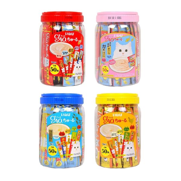 CIAO啾嚕肉泥桶(50入) 