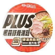 味味A PLUS湯麵 黑蒜豚骨拉麵99g 