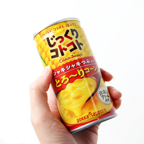 日本 POKKA 玉米濃湯罐 190ml 