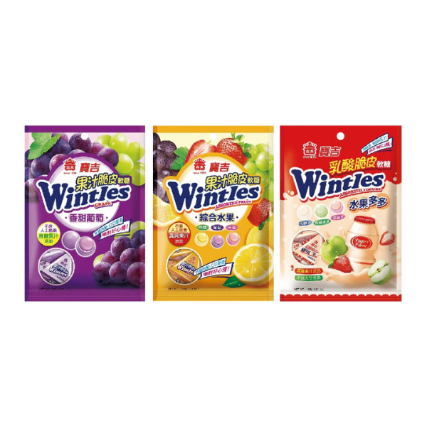 義美果汁脆皮軟糖108g 