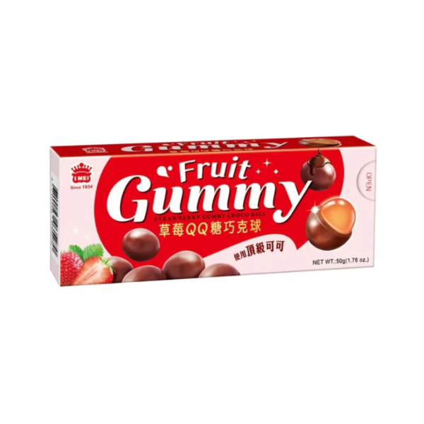 義美QQ糖巧克球(磚型盒) 