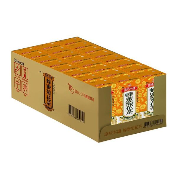 原味本舖 蜂蜜菊花茶 375ml-24入/箱 