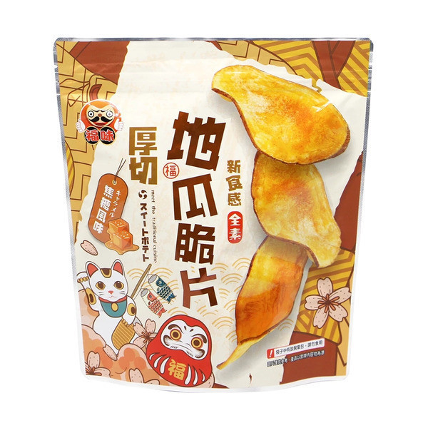福味厚切地瓜脆片140g 