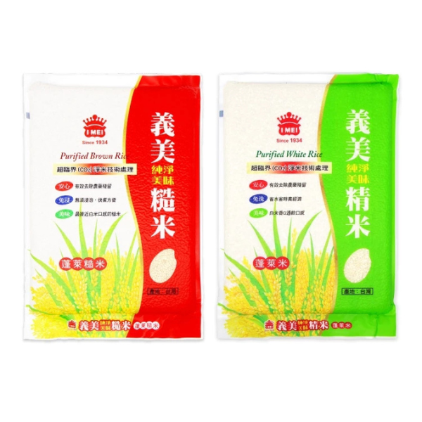 義美純淨-糙米 2.6kg 