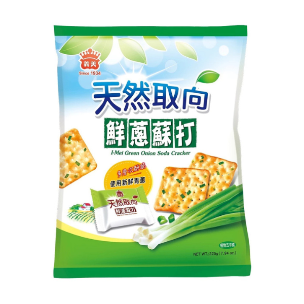 義美天然取向蘇打餅(袋裝)225g 