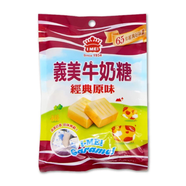 義美牛奶糖-原味 120g 