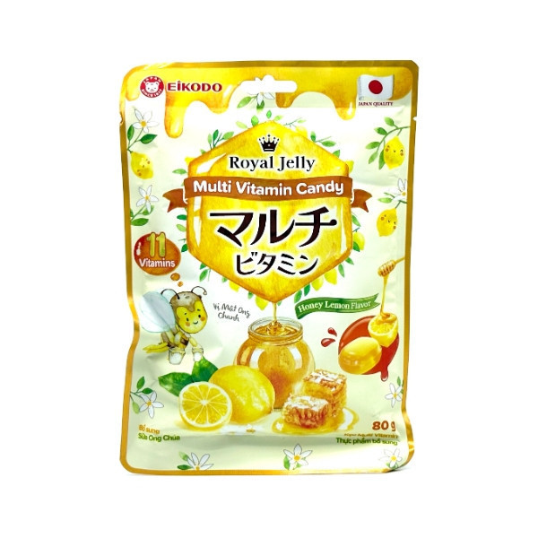 榮光堂 蜂蜜檸檬風味糖 80公克 