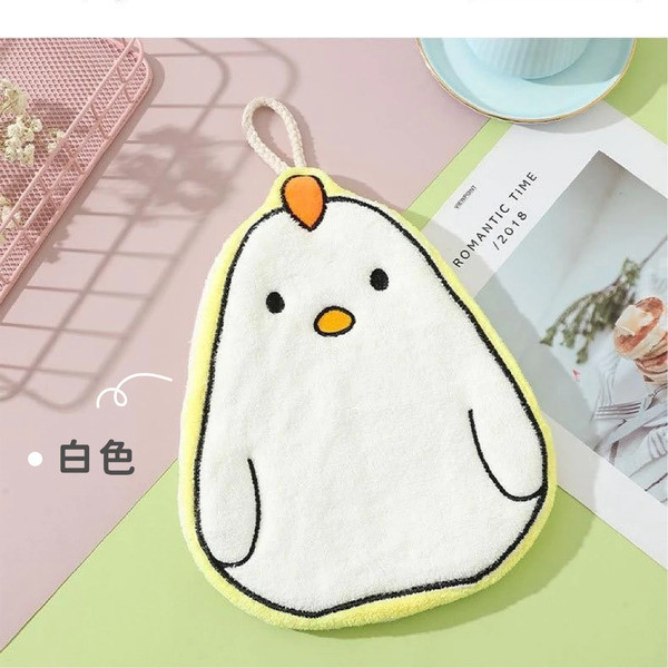 可愛小雞擦手巾 