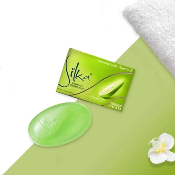 Silka木瓜潤膚香皂135g 