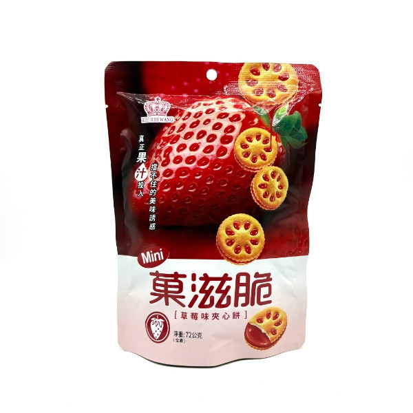 果滋脆夾心餅72g 