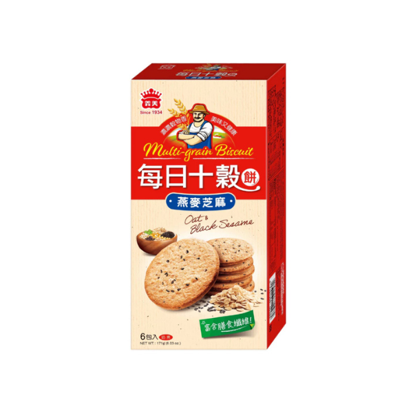 義美每日十穀養生餅 