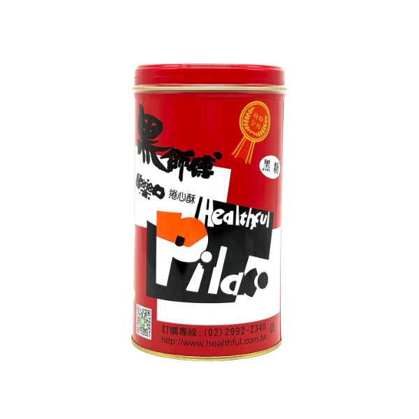 黑師傅捲心酥 400g 鐵罐裝 