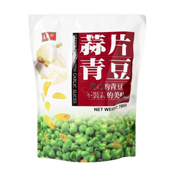 盛香珍蒜片青豆760g 