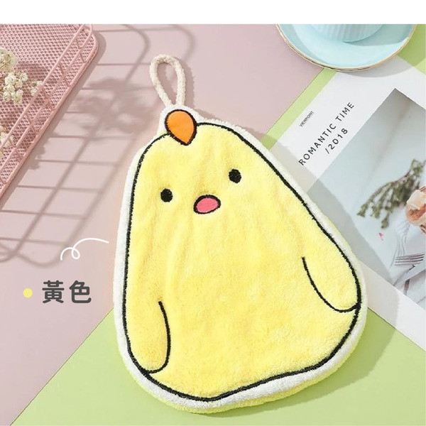 可愛小雞擦手巾 