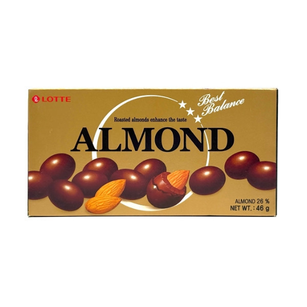 樂天杏仁巧克力46g 