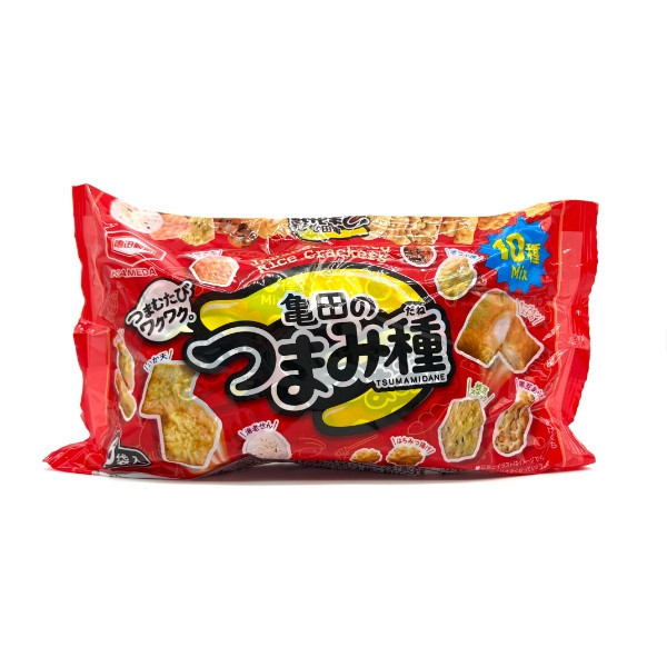 龜田 十種類米果點心 120g 