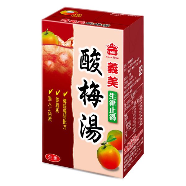 義美 酸梅湯 250ml 