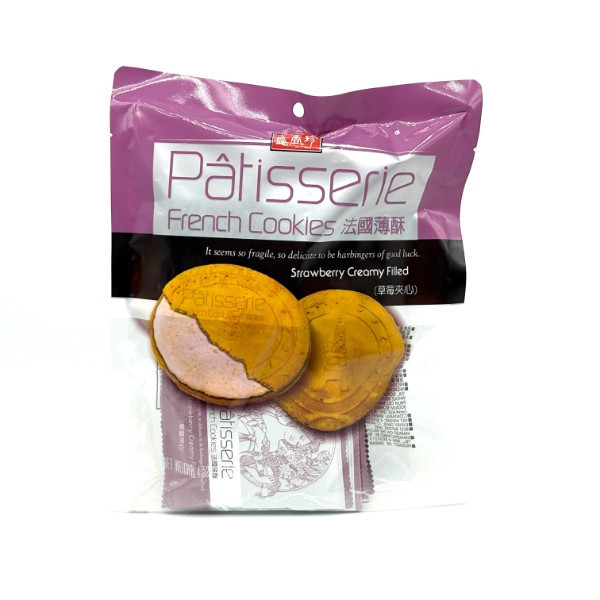 盛香珍 法國薄餅 128g 