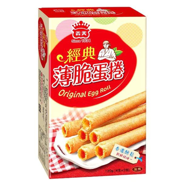 義美薄脆蛋捲 120g 