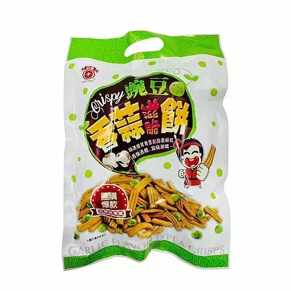 日香碗豆香蒜滋脆餅 