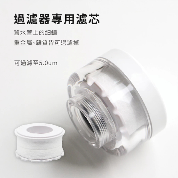 NEMO WATER洗臉台用水龍頭過濾器 