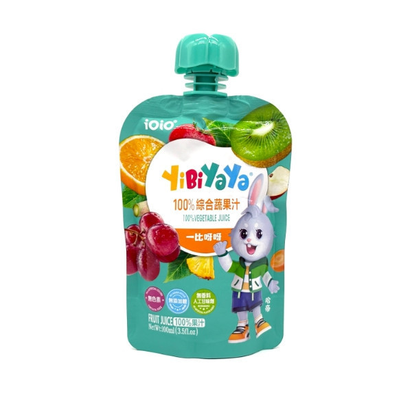 一比呀呀 100%綜合果汁 100ml 