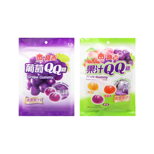義美寶吉果汁QQ糖88g 