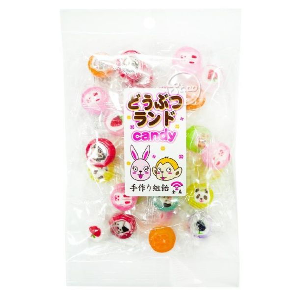 金扇可愛動物手作飴糖100g 