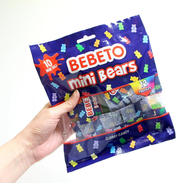 BEBETO 彩虹熊軟糖 100g 