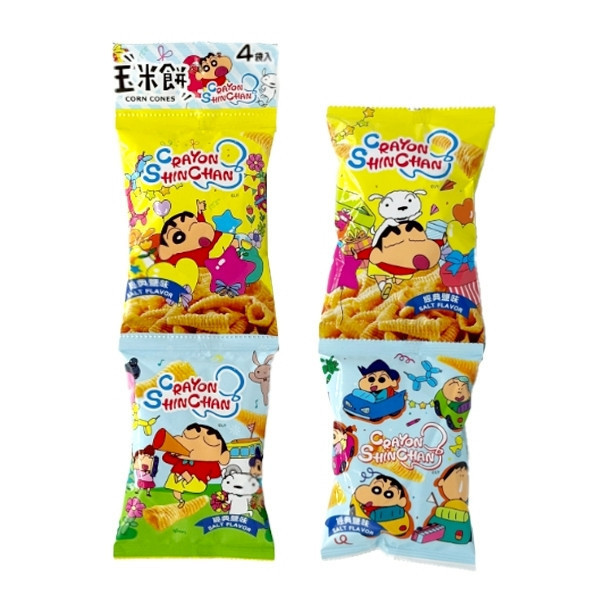 蠟筆小新2021款四連餅乾 