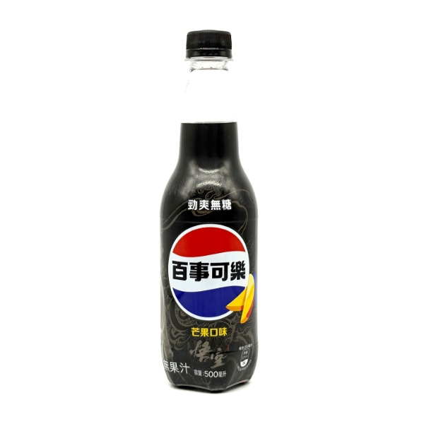 百事可樂 無糖 芒果口味 500ml 