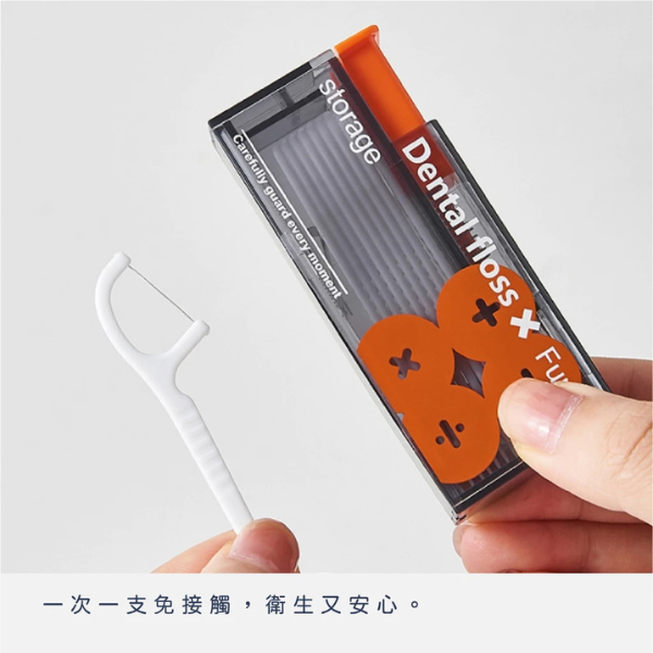 自動按壓式牙線隨手盒 