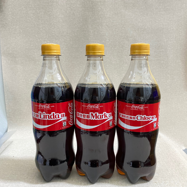 可口可樂 600ml 寶特瓶 