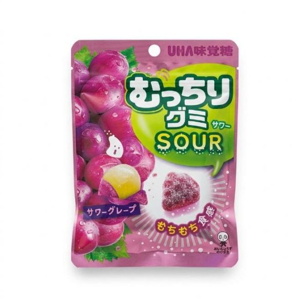 味覺糖微酸葡萄造型軟糖72G 