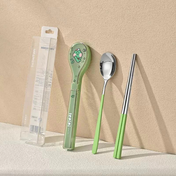 304 不鏽鋼筷子湯匙組 