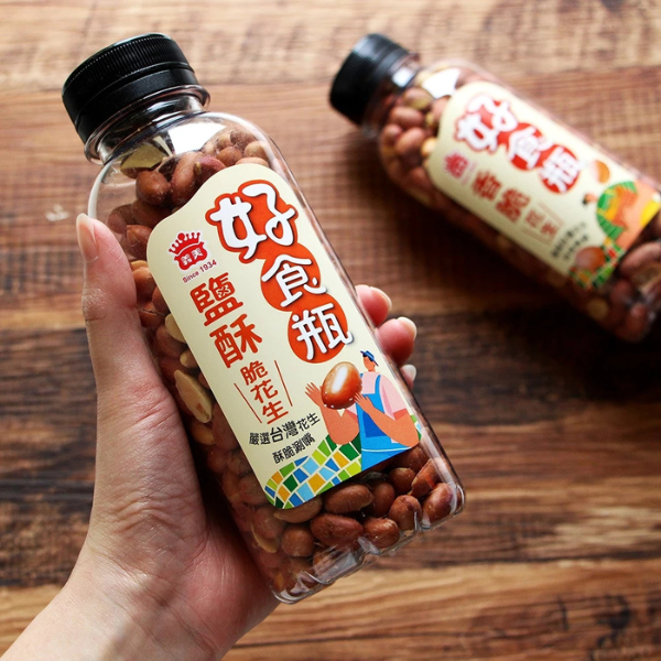 義美好食瓶 脆花生230g 