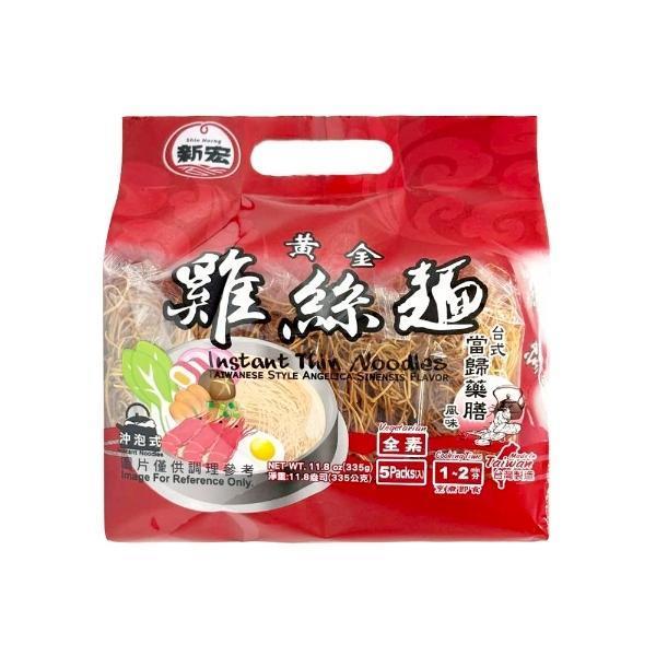新宏 黃金鍋燒意麵/雞絲麵 