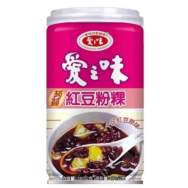 愛之味蒟蒻紅豆粉粿 340g24瓶/箱 