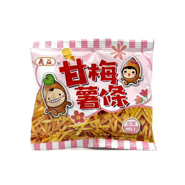 義益 甘梅薯條 25g 