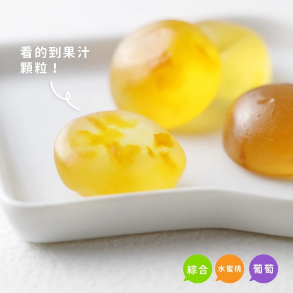 義美寶吉果汁QQ糖88g 