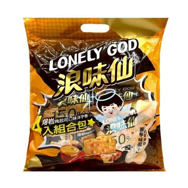 浪味仙洋芋捲-熔岩辣起司口味組合包(四包入) 