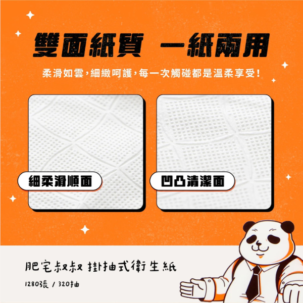 肥宅叔叔 掛壁式抽取衛生紙 