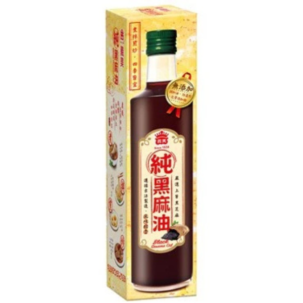 義美100%純黑麻油 500ml 